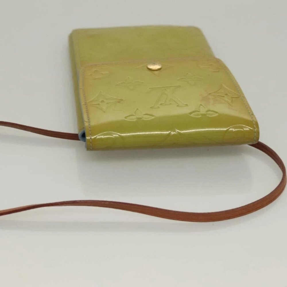 LOUIS VUITTON Monogram Vernis Walker Wallet Baby Blue - Picture 6 of 15